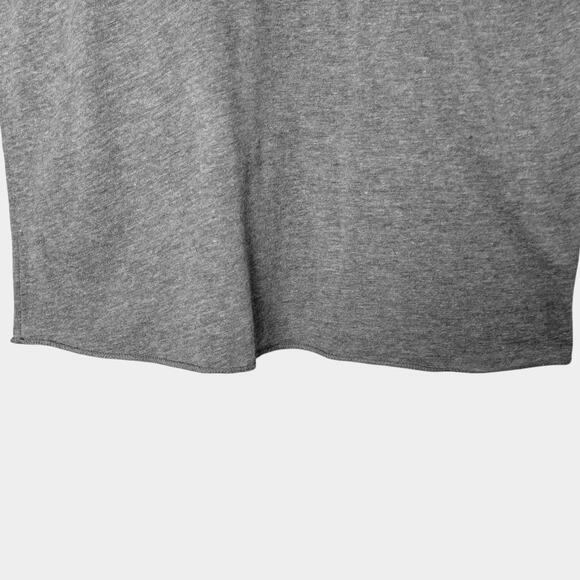 TEAM‎ COCKTAIL Unisex Sz S Black Gray Graphic T-Shirt Top Crew Neck 3/4 Sleeves - Picture 3 of 4